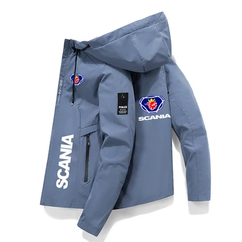 2023 Новая Весенне-осенняя брендовая мужская ветрозащитная куртка на молнии, повседневная высококачественная бейсбольная куртка с капюшоном, спортивная куртка на открытом воздухе