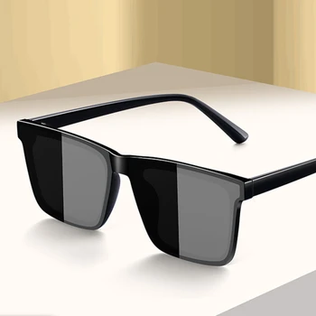 2023 Новые Солнцезащитные очки Мужские Солнцезащитные Очки Для вождения С Защитой От Ультрафиолета Вогнутой формы Женские Солнцезащитные очки в Длинной оправе gafas de sol hombre