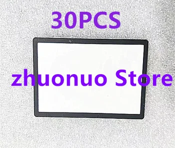 30ШТ Новый ЖК-Экран Window Display (Акриловый) Внешнее Стекло Для CANON EOS 60D 600D EOS Rebel T3i EOS Kiss X5 Screen Protector + Ta