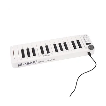 Midi-клавиатура M-Vave с 25 клавишами, мини-USB Midi-контроллер, портативная аранжировочная клавиатура, клавиатура Rgb Pad