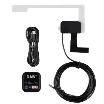 USB-Адаптер для подвешивания Автомобиля Auto Play Mini USB-Адаптер Для Подвешивания USB-адаптера С Приемной Антенной И Кабелем Type C Для автомобилей версии 4.1-11.0