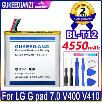 Аккумулятор GUKEEDIANZI 4550 мАч для LG G Pad 7.0 V400 V410 BL-T12 BLT12 BL T12 батареи