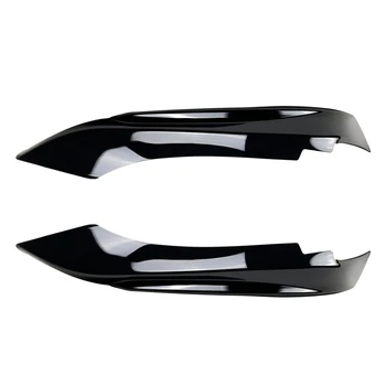 Для 4-Series F32 F33 F36 2014-2020 Передний бампер, угол для губ, диффузор, сплиттер, протектор спойлера, ярко-черный