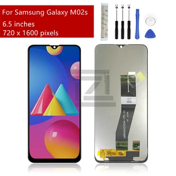Для Samsung Galaxy M02S ЖК-дисплей M025 Сенсорный Экран Дигитайзер В сборе С рамкой SM-M025F/DS SM-M025F замена + инструменты 6,5