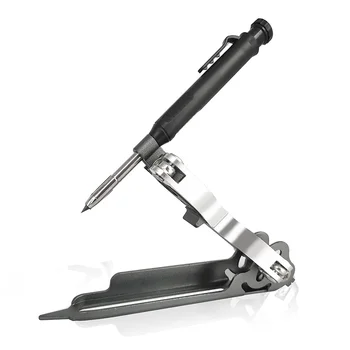 Многофункциональный инструмент для разметки деревообработки своими руками - Конструкционный карандаш из алюминиевого сплава - Инструмент для разметки с устройством для глубоких отверстий