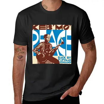 Новая футболка Keb Mo peace back по многочисленным просьбам, одежда с аниме, винтажная одежда, мужские футболки с графическим рисунком.