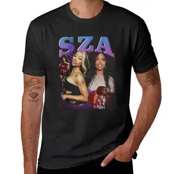 Новая футболка с графическим принтом SZA, футболка на заказ, футболки на заказ, создайте свою собственную мужскую одежду
