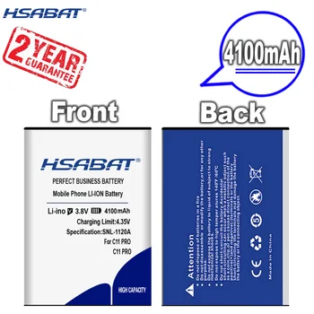 Новое поступление [HSABAT] Сменный аккумулятор емкостью 4100 мАч для Oukitel C11 Pro для Oukitel C11