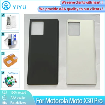 оригинал для Motorola Moto X30 Pro Задняя крышка батарейного отсека Задняя дверная панель Корпус Корпуса Запасные Части