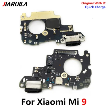 Оригинальный разъем USB-платы для зарядки Гибкий кабель с полной микросхемой для Xiaomi Mi 9 Lite, Mi 9t Pro, Mi 9 Se, Детали USB-порта