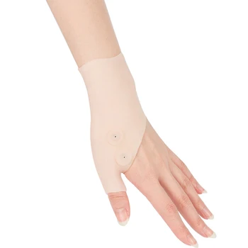 Силиконовая перчатка для магнитотерапии с отверстием для большого пальца, фиксатор для запястья для ежедневных занятий спортом на открытом воздухе