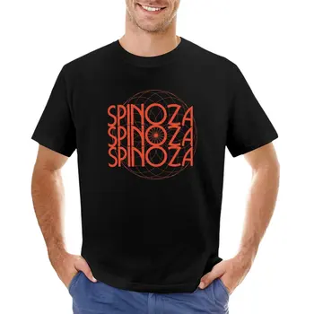 Футболка Spinoza, спортивные рубашки с коротким рукавом, мужские
