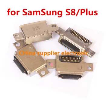 10 шт. Разъем док-станции с USB-портом для SamSung Galaxy S8 Plus G950F G955F Type C Разъем постоянного тока для зарядки зарядного устройства