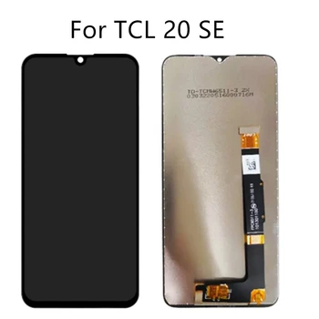 100% Абсолютно Новый ЖК-дисплей Для TCL 20 SE LCD T671H T671F Замена Дигитайзера с Сенсорным экраном в сборе для TCL 20 SE LCD T671E
