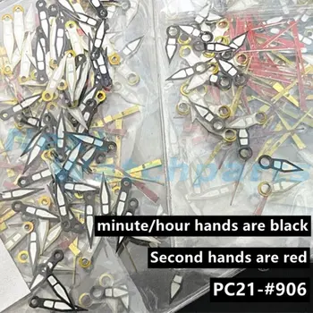 100 комплектов 7-миллиметровых разноцветных стрелок для кварцевого механизма Hattori Epson PC21