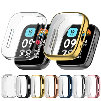100% Новый защитный чехол для Redmi Watch 3 Active Tpu Full Screen Protector для Redmi watch 3 lite Cover Accessories Case Shell