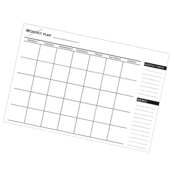 12 Шт Блокнот Со Списком Офисный Календарь Ежемесячный Планировщик Блокноты Для Заметок Расписания Работы