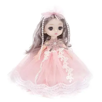 18-сантиметровая кукла Bjd Joint Cute Style Clothes Simulation Princess Dress Up Toy For Kids