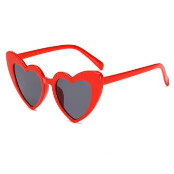 2023 совершенно новые дизайнерские солнцезащитные очки в форме сердца с градиентными линзами Love Heart Солнцезащитные очки для женщин UV400 Eyewear