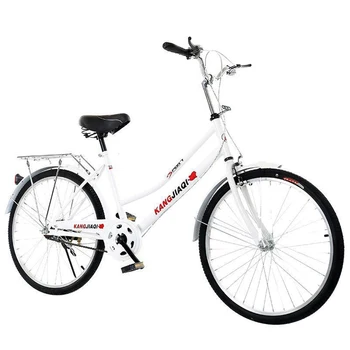24-дюймовый Велосипед для взрослых с дисковым тормозом из высокоуглеродистой стали, женский легкий Велосипед, Студенческая Женская Одноместная автомобильная пневматическая шина