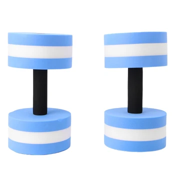 2x Гантели для аквааэробики из пеноматериала EVA Водная штанга для фитнеса Упражнения в бассейне