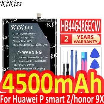 4500 мАч KiKiss Мощный Аккумулятор HB446486ECW Для Huawei P Smart Z/honor9X/honor 9X Pro/Nova5i/Enjoy 10 Plus