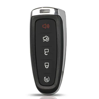 5 Кнопок дистанционного ключа автомобиля Чехол брелок для Ford Explorer Edge Escape Flex Taurus 2011 2012 2013 2014 2015 Smart Car