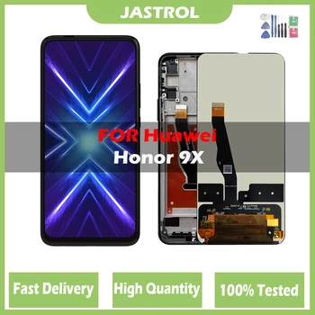 6,59 ‘Оригинальный ЖК-дисплей для Huawei Honor 9X Global Premium LCD Дисплей Сенсорный экран 10-сенсорный дигитайзер в сборе Рамка STK-LX1 lcd