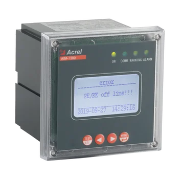 Acrel AIM-T300 мониторинг изоляции ИТ-систем переменного, постоянного тока и гибридных ИТ-систем переменного/постоянного тока с RS485, Modbus-RTU