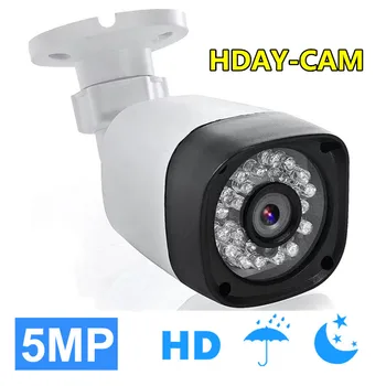 AHD Камера Видеонаблюдения CCTV Camera Mini Analog Outdoor Video Security Camera 720P 2MP 5MP Home Street Protection HD