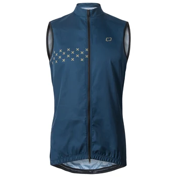 CATENA Classic, легкий ветрозащитный жилет, куртка для велоспорта, лучший мужской ветрозащитный жилет, Новая эластичная ткань с двусторонней застежкой-молнией