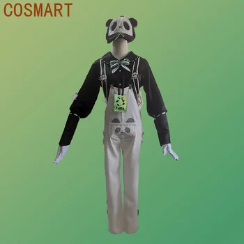 COSMART аниме личности V панда рейнджер косплей костюм, потому что игра аниме униформа Хэллоуин вечеринка ролевые одежда Одежда