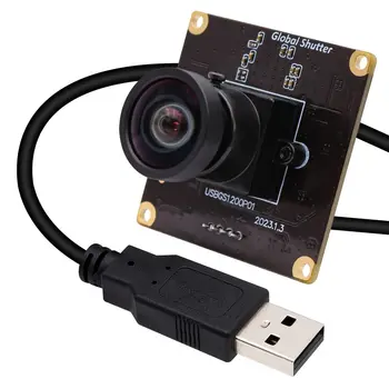 ELP Mini высокого качества с цветным глобальным затвором 1920 * 1200 90 кадров в секунду, модуль USB-камеры для высокоскоростной съемки движения