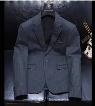 G08260 Модные Мужские Пальто и куртки 2023 Для Подиума, Роскошный известный Бренд, Европейский Дизайн, стиль вечеринки, Мужская Одежда