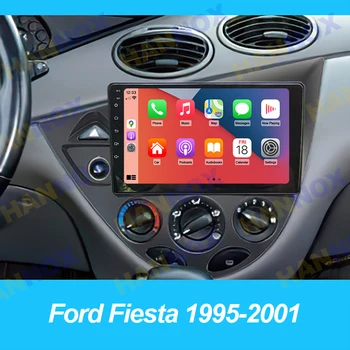 HANNOX Для Ford Fiesta Focus Автомобильный Стерео Android Автоматический Мультимедийный плеер GPS Встроенный Беспроводной Carplay Авторадио DSP No 2 Din DVD