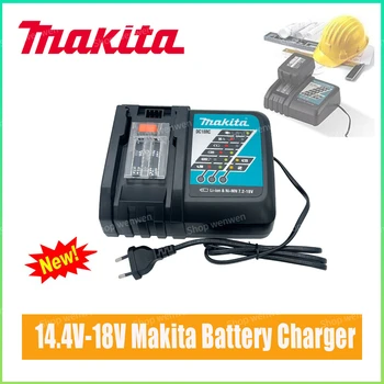 Makita 100% Оригинальное Зарядное Устройство DC18RC Makita 3A 6A 14,4 V 18V Bl1830 Bl1430 BL1890 BL1860 Зарядное Устройство для инструмента Usb 18VRC