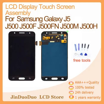 TFT Для Samsung Galaxy J5 J500 J500F J500FN J500M J500H 2015 Замена Сенсорной панели ЖК-дисплея и Дигитайзера В Сборе