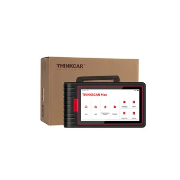 ThinkCar ThinkScan Max Полный Системный Диагностический Сканер OBD2 28 Сервис Сброса двунаправленного Тестового сканера CRP909E