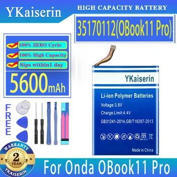 YKaiserin Аккумулятор 35170112 (OBook11 Pro) 5600 мАч Для Аккумуляторов ноутбуков Onda HW-35170112 OBook11 Pro oBook 11 Pro
