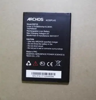Аккумулятор ARCHOS AC55PL4G BSF35 2800 мАч 3,7 В для мобильного телефона ARCHOS AC55PL4G Высококачественный аккумулятор