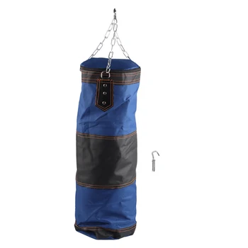 Боксерский мешок с песком из ткани Оксфорд, Боксерская груша, Боксерская тренировочная сумка, наполняемая для тренажерного зала, тренировок по кикбоксингу, тайскому боксу, домашних тренировок по Муай-тай.