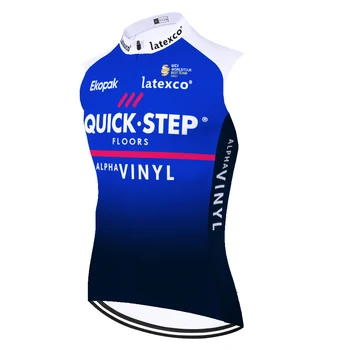 Велосипедный жилет Quick Step 2023, Ветровка France Tour Team, Гоночный ветрозащитный жилет, мужская майка для шоссейных велосипедов без рукавов, велосипедная одежда MTB
