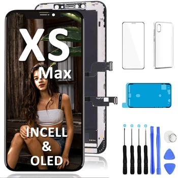 Высококачественный AAA Для iPhone XR XS MAX OLED ЖК-дисплей Для iPhone XS MAX XR Замена Дигитайзера с Сенсорным экраном в сборе
