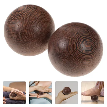Деревянные китайские мячи Baoding, Легкоатлетические Подошвенные Мячи для здоровья, Мячи для фасциита, Мячи для упражнений для рук, 5 см