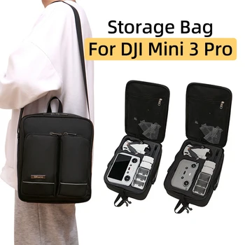 Для DJI Mini 3 Pro Drone RC-N1/RC Экранный пульт дистанционного управления Сумка для хранения Сумка через плечо Портативная сумка Чехол для переноски Аксессуары