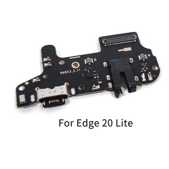 Для Motorola Edge 20Pro 20Lite USB-плата для зарядки Док-порт Гибкий кабель Запчасти для ремонта
