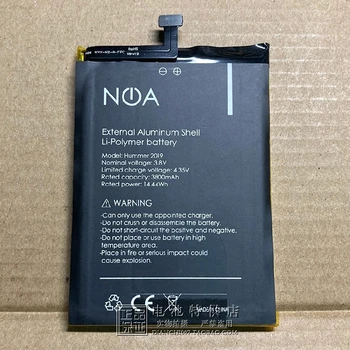 Для Noa Battery Аккумулятор мобильного телефона Hummer 2019 14. 44wh Аккумулятор мобильного телефона емкостью 3800 мАч