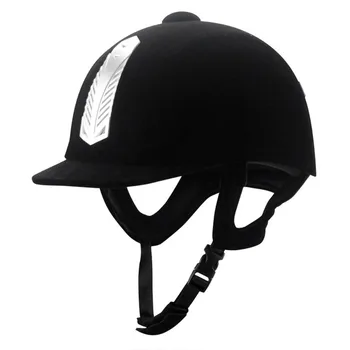 Дышащие Шлемы для верховой езды с сертификатом CE, шлем для верховой езды с полуприкрытием для мужчин, женщин и детей