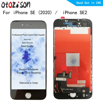 ЖК-дисплей SE 2020 для Apple iPhone SE 2020 Дисплей SE2, сенсорная панель, дигитайзер, сенсор в сборе для iPhone SE2, замена ЖК-дисплея