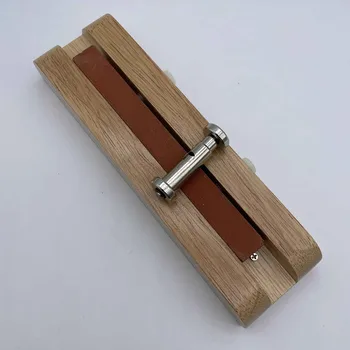 Инструмент для ремонта стола шлифовальная отвертка инструмент с деревянным основанием шлифовальный камень шлифовальная отвертка масляный камень основание